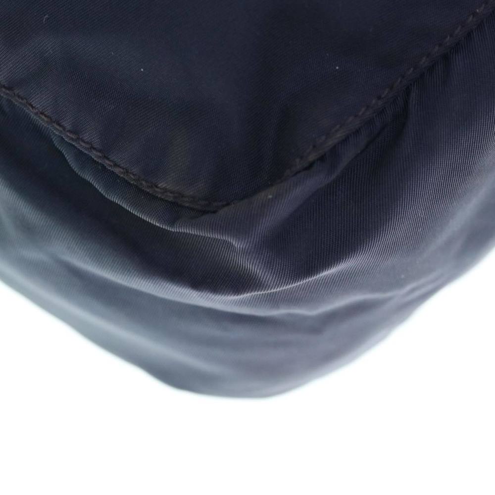 PRADA Hand Bag Nylon Navy Auth 64462 - Picture 15 of 16